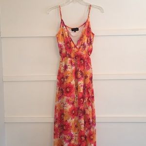 💛 fun floral summer dress